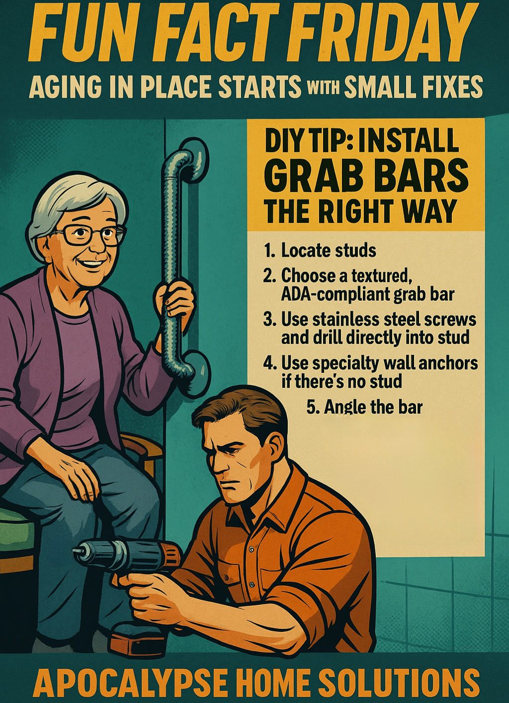 age in place apocalypse home solutions senior upgrades